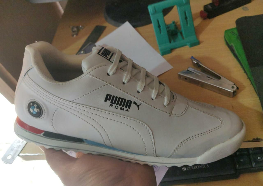Puma Roma Shoes X BMW Motorsports Shoes For Men – White
