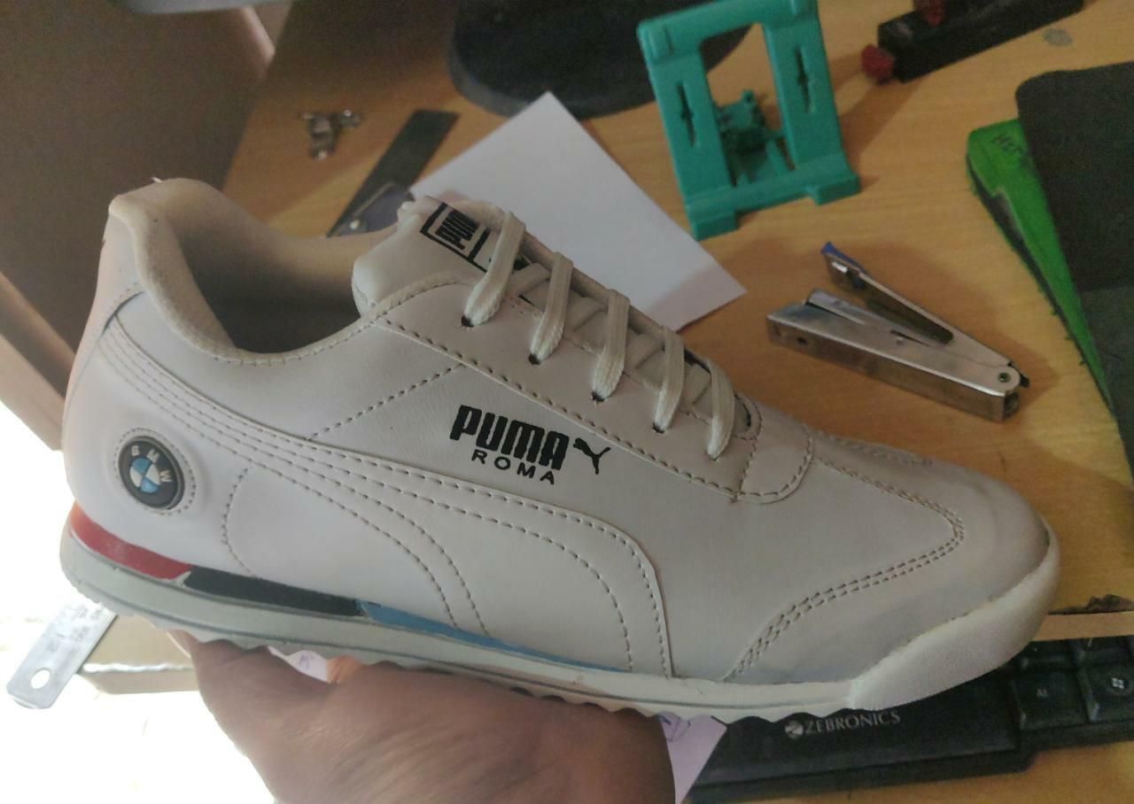 Puma Roma Shoes X BMW Motorsports Shoes For Men – White