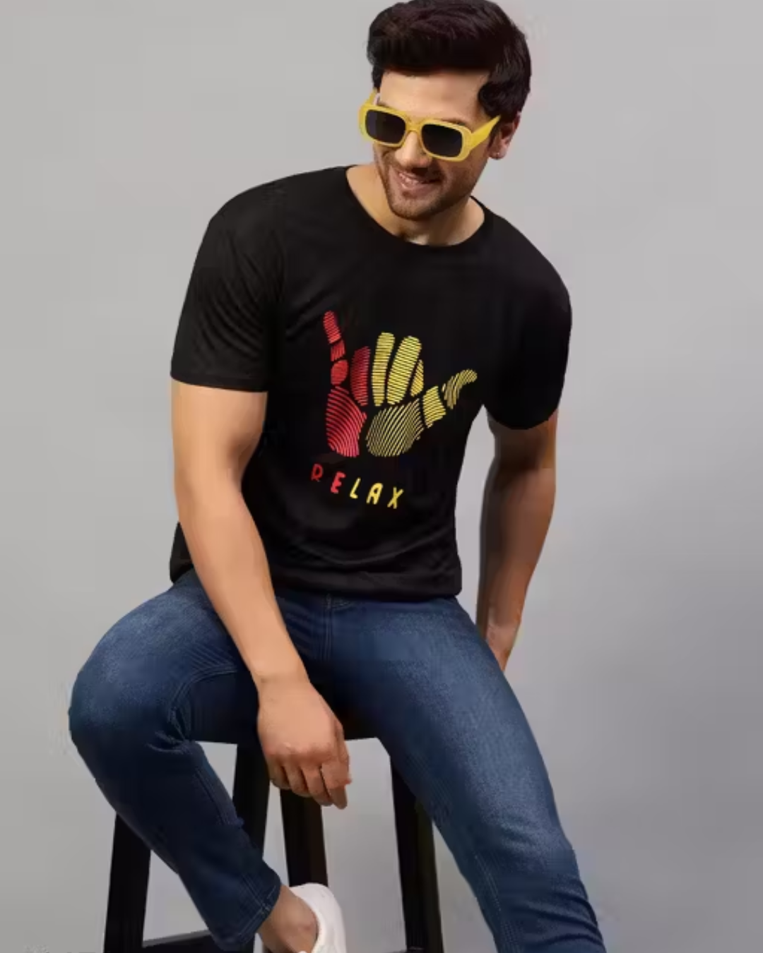 Garmin Urbane Glamorous Men Dri-Fit Printed Active T-Shirts (Combo of 3)