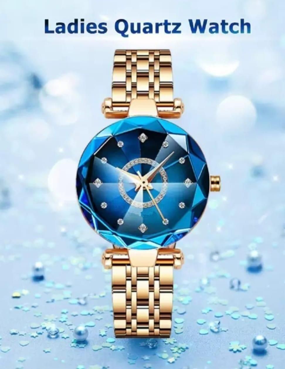 Beautiful Diamond Shape Watch