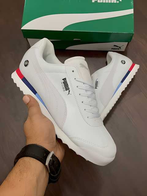 Puma Roma Shoes X BMW Motorsports Shoes For Men – White