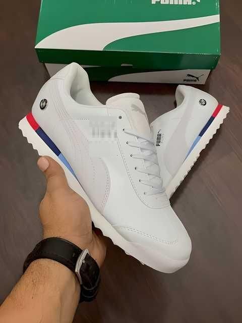 Puma Roma Shoes X BMW Motorsports Shoes For Men – White