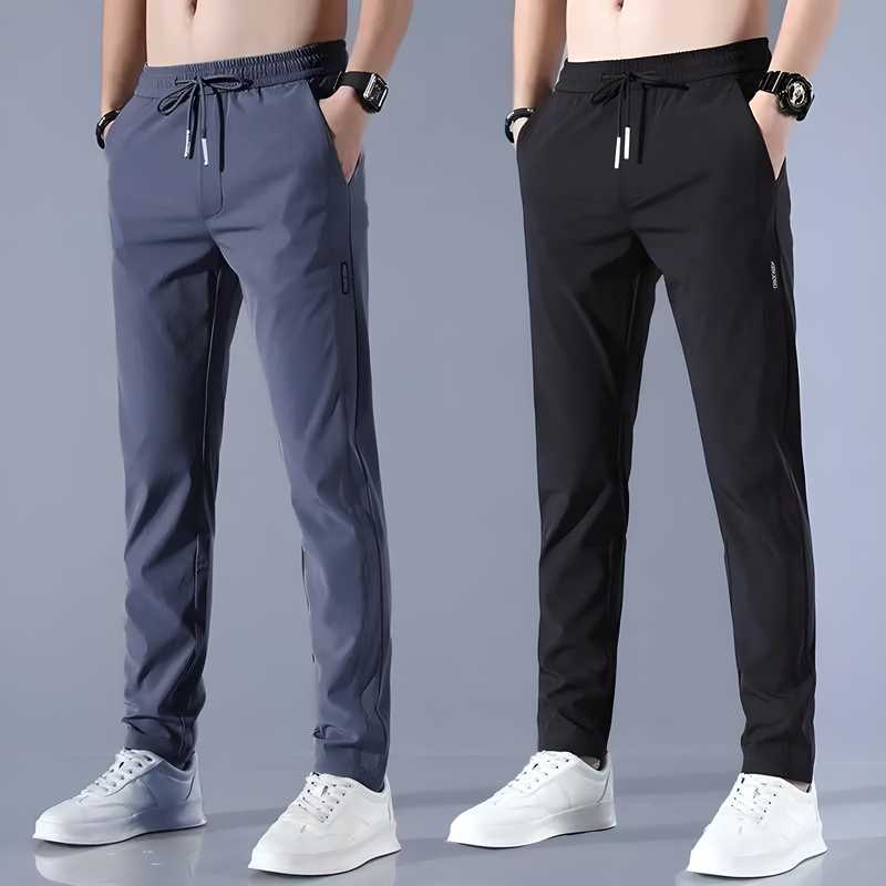 Combo of Men's NS Lycra Track Pants 2