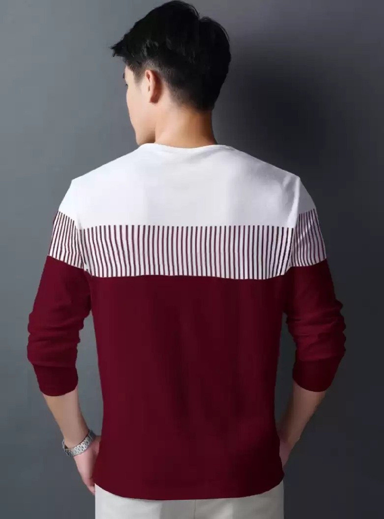 Men's Casual Cotton Printed T-shirt