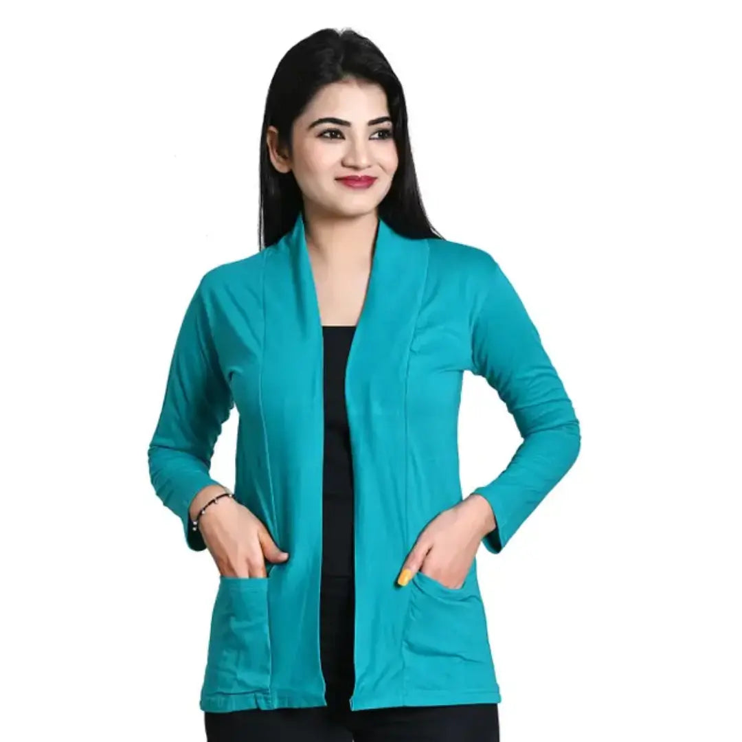 Multi Colour Shrug Pocket