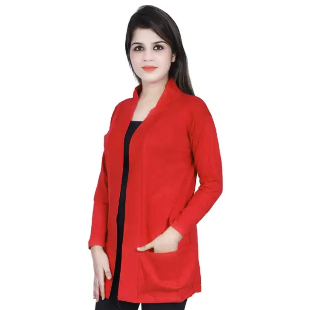 Multi Colour Shrug Pocket