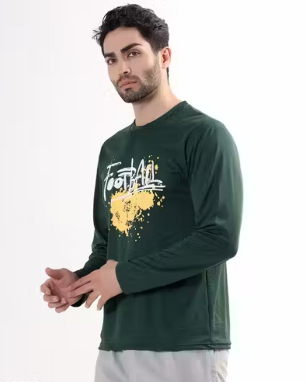 Garmin Urbane Glamorous Men’s Full‑Sleeve Dri‑Fit T‑Shirts – Pack of 3 | Printed, Moisture‑Wicking, Lightweight