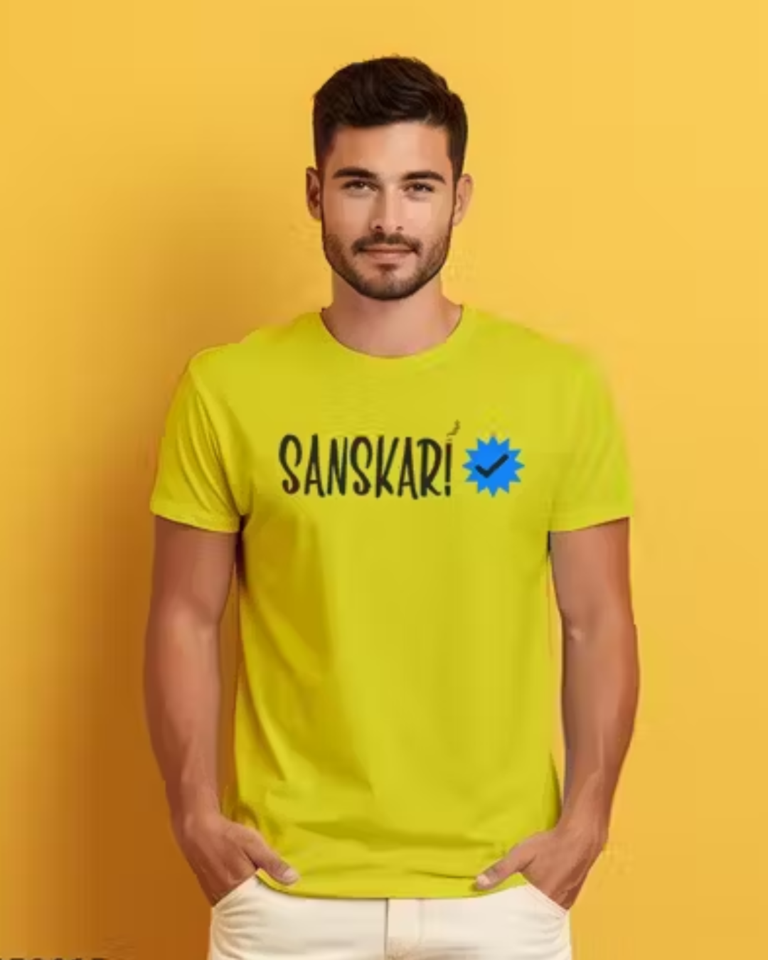 FLYIND VOGUE OUTFIT Men's Pack of 3 White Cotton Typography T-shirts - Comfortable & Stylish