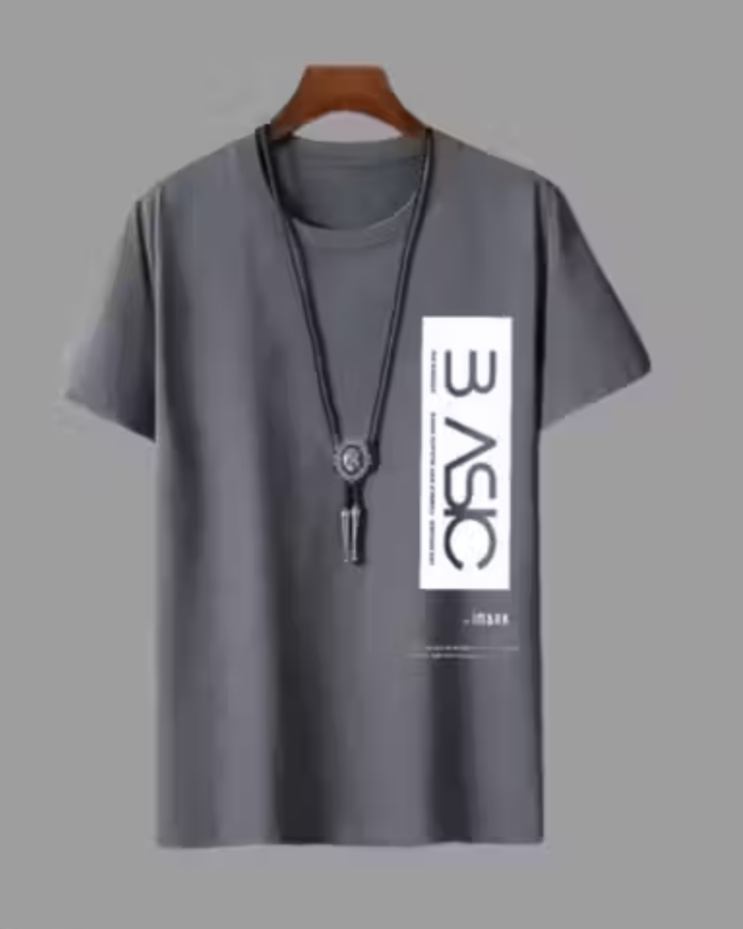 Men's Classic Round Neck Printed T-Shirt - Pack of 3
