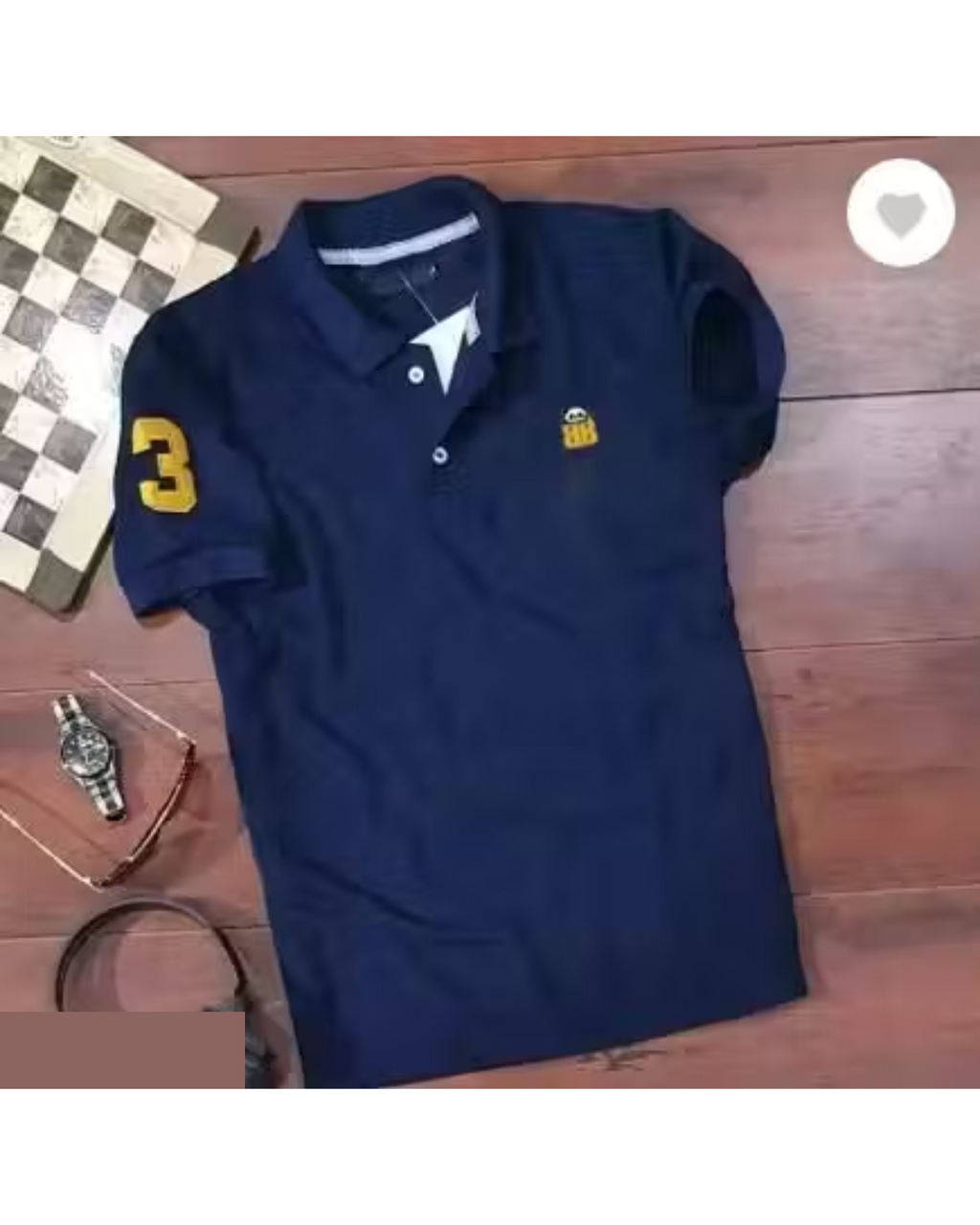 Men’s Cotton‑Blend Polo T‑Shirts – Pack of 2, Short Sleeves, Regular Fit | Made in India