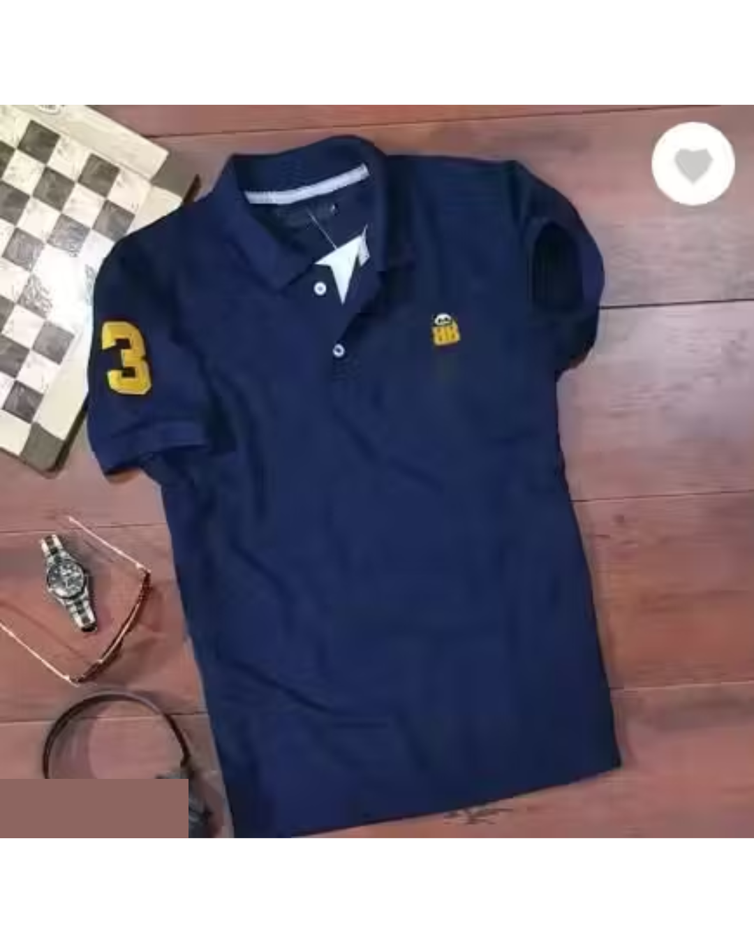 Men’s Cotton‑Blend Polo T‑Shirts – Pack of 2, Short Sleeves, Regular Fit | Made in India