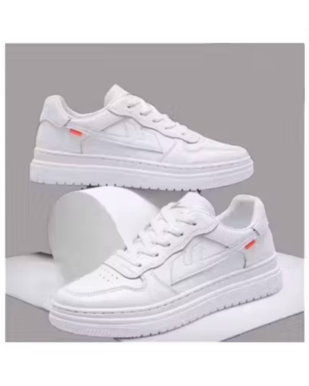 Stylish White Casual Sneakers for Men & Boys | Comfortable Walking & Sports Shoes