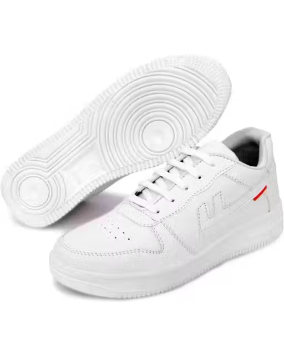Stylish White Casual Sneakers for Men & Boys | Comfortable Walking & Sports Shoes