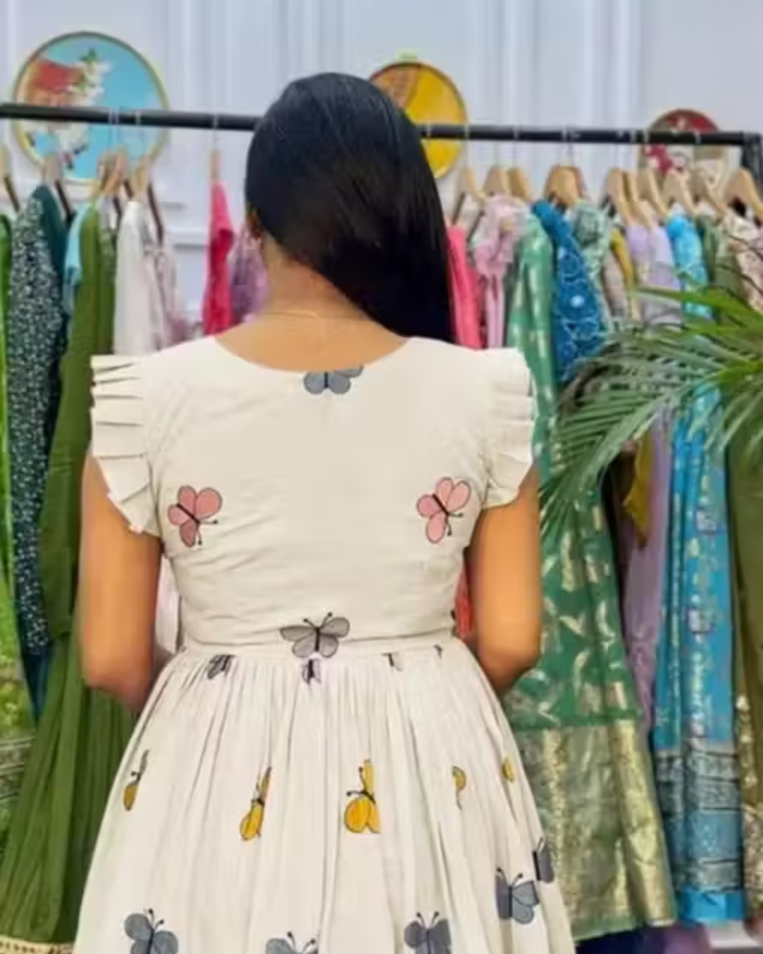 Stylish Western Frock || Dress for Parties || Butterfly's Western Frock || Fancy Attire For Party || Girl's & Women's Frock