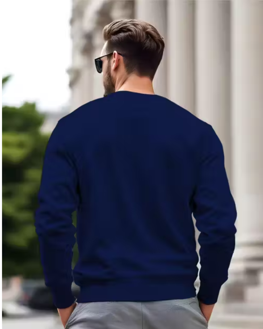 Pretty Designer Men’s Full-Sleeve Green T‑Shirt