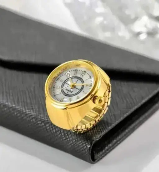 Luxury Unisex Ring Watch – Stylish Finger Watch for Men & Women | Limited Stock